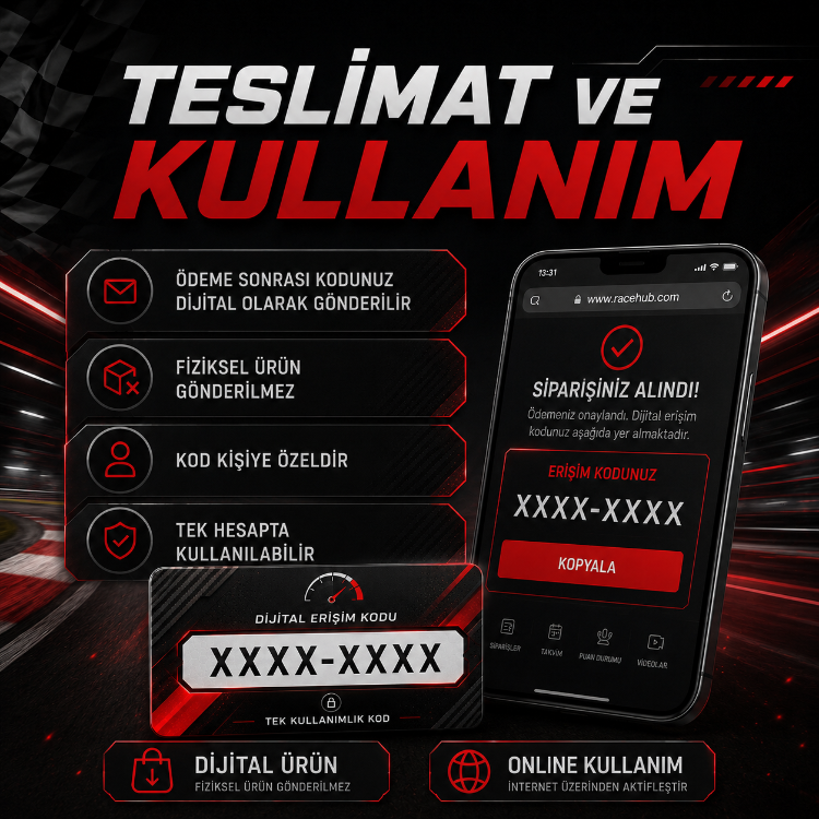 Yarış Temalı AI Görsel Oluşturma Kodu – 3 / 5 / 10 Görsel Hakkı