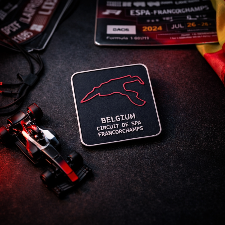 F1 Pist Magnet – 2’li Set (Monaco / Silverstone / Spa / Imola Seçilebilir)