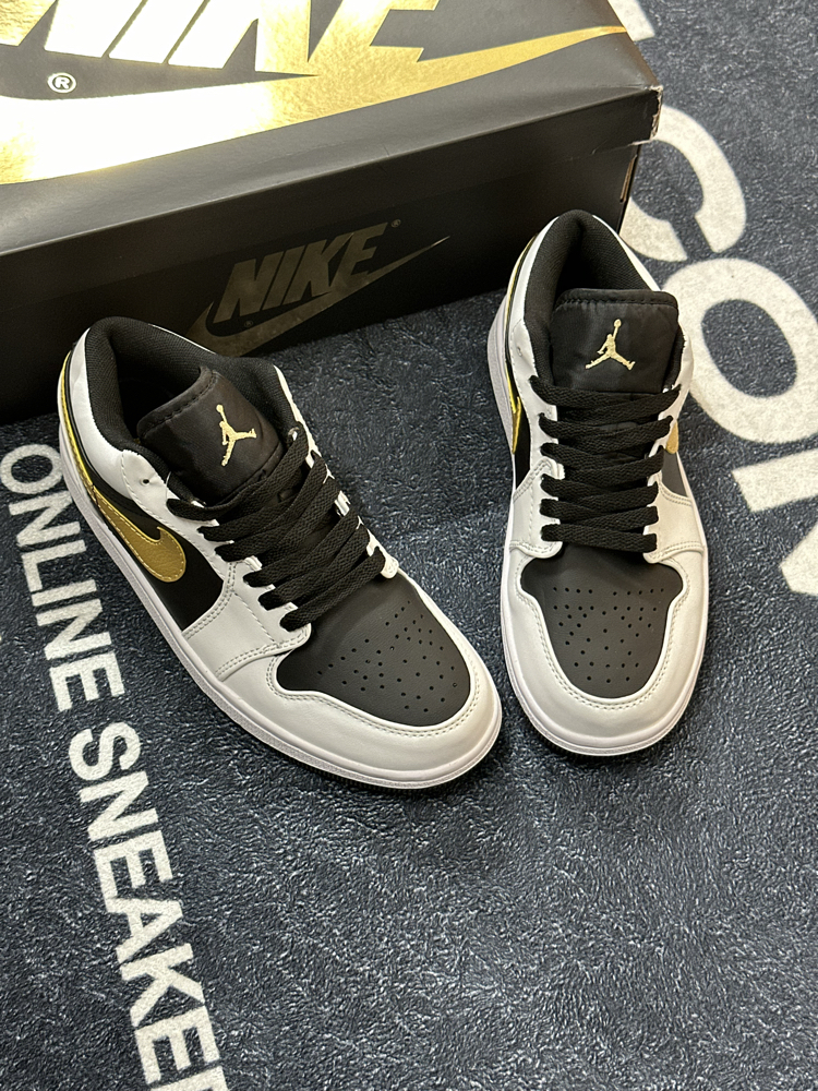 Nike Air Jordan 1 Low SE “Black Gold”