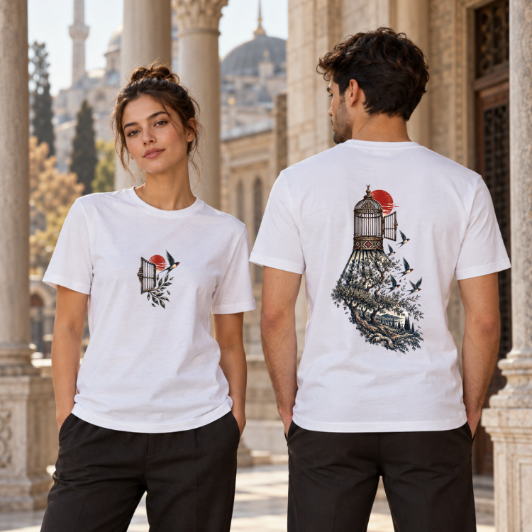 Özgürlüğün Kanatları | Regular Tişört – 29 Ekim Özel Koleksiyon
