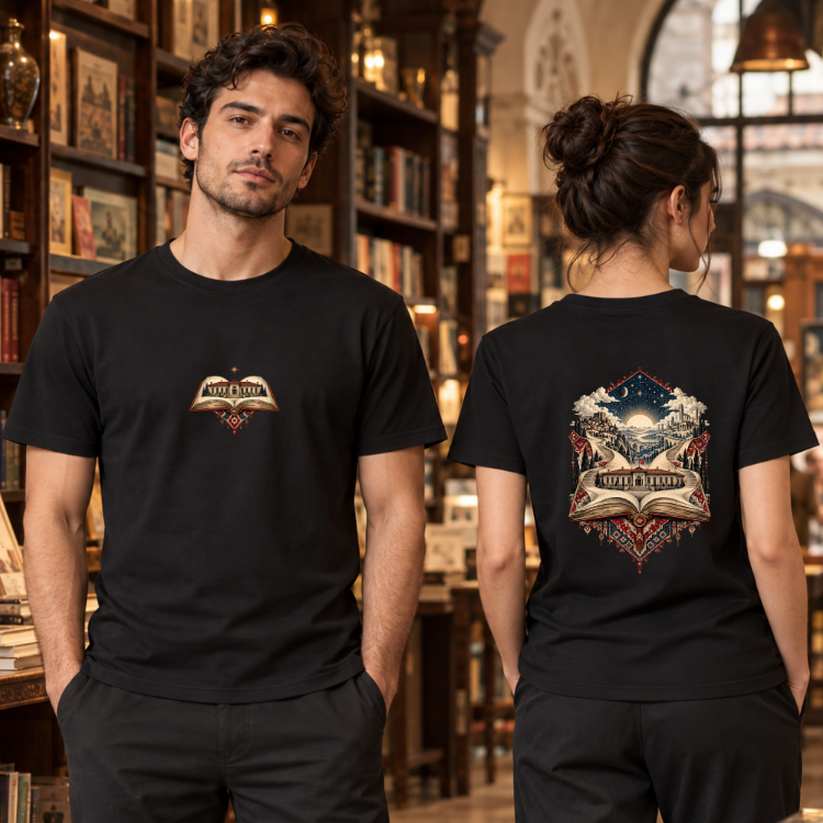 Cumhuriyet Kitabı | Cumhuriyet Temalı Regular Tişört – 29 Ekim Özel Koleksiyon