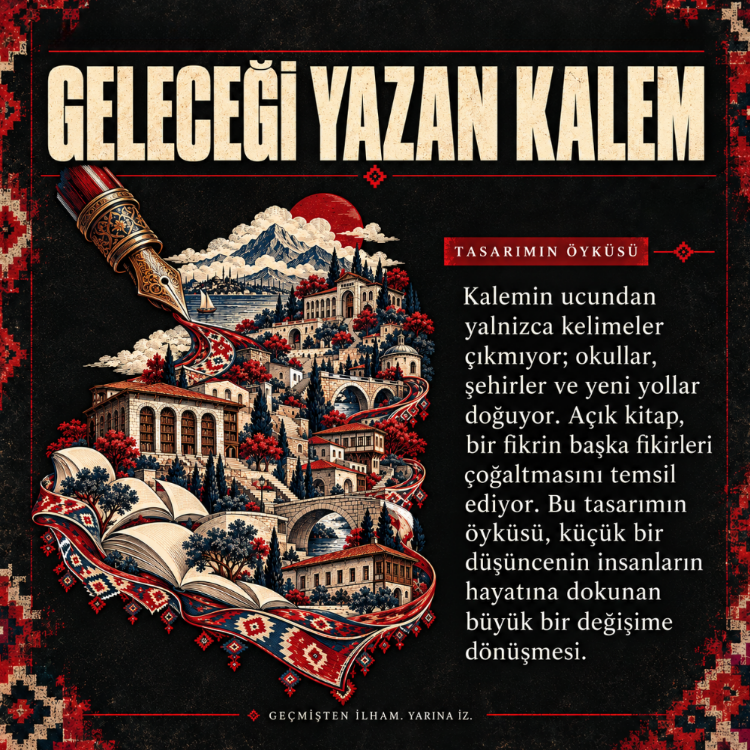 Geleceği Yazan Kalem | 29 Ekim Özel Koleksiyon Oversize Tişört