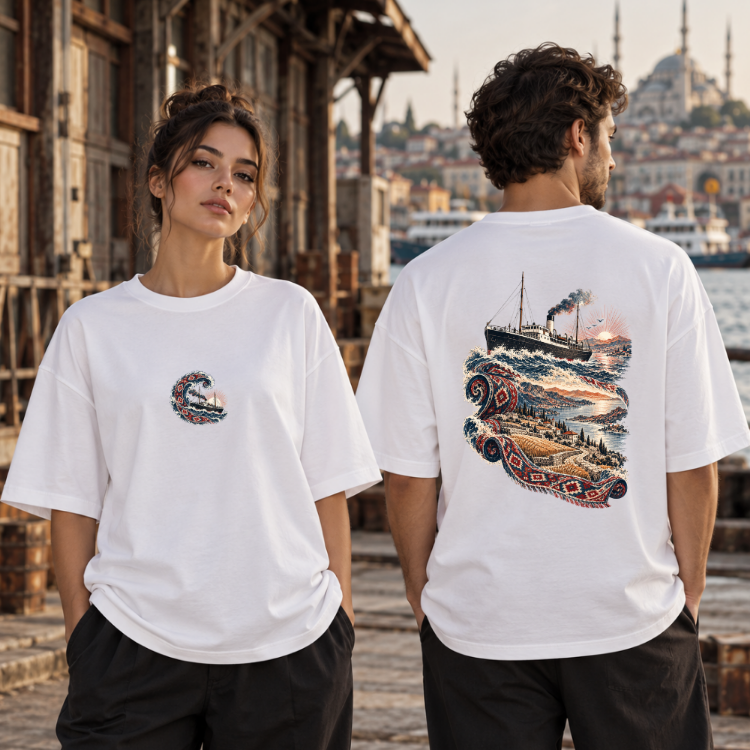 Ufka Açılan | Özel Tasarım Oversize Tişört – 29 Ekim Koleksiyonu