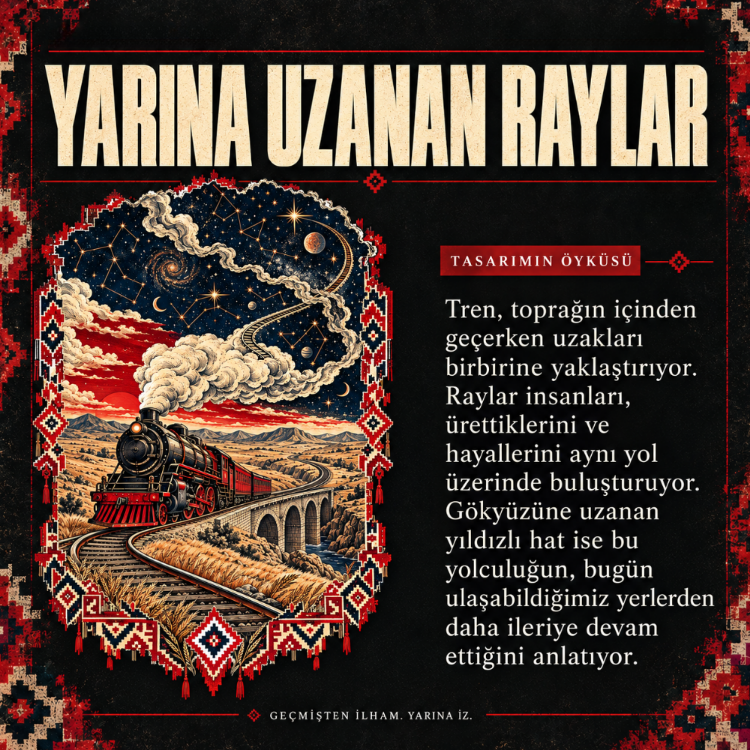 Yarına Uzanan Raylar | 29 Ekim Özel Koleksiyon Regular Tişört