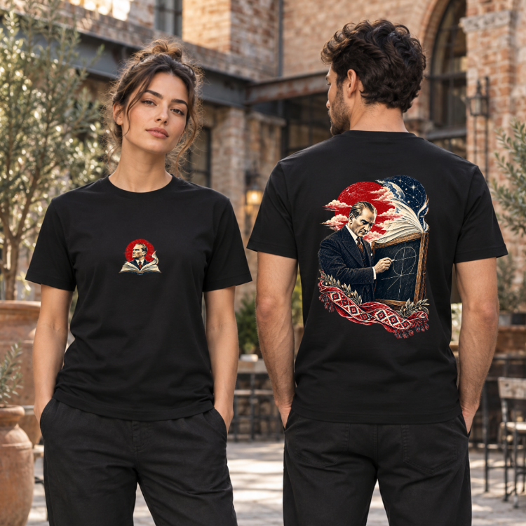 Yarının Dersi | Atatürk Baskılı Regular Tişört – 29 Ekim Özel Koleksiyon