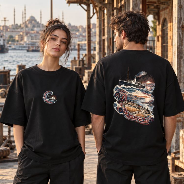 Ufka Açılan | Özel Tasarım Oversize Tişört – 29 Ekim Koleksiyonu
