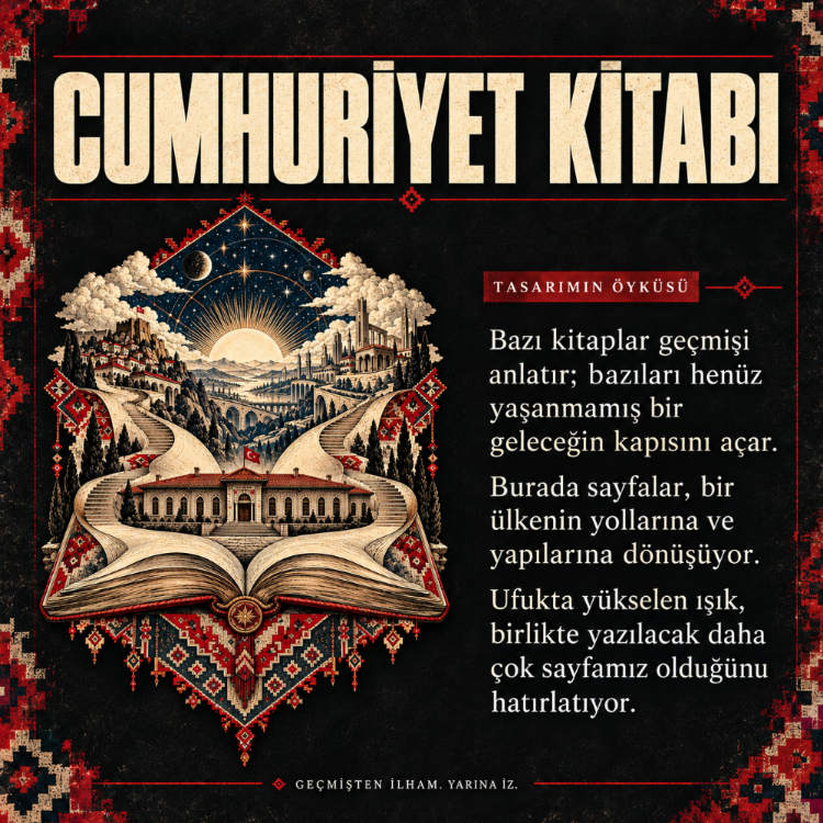 Cumhuriyet Kitabı | Cumhuriyet Temalı Regular Tişört – 29 Ekim Özel Koleksiyon