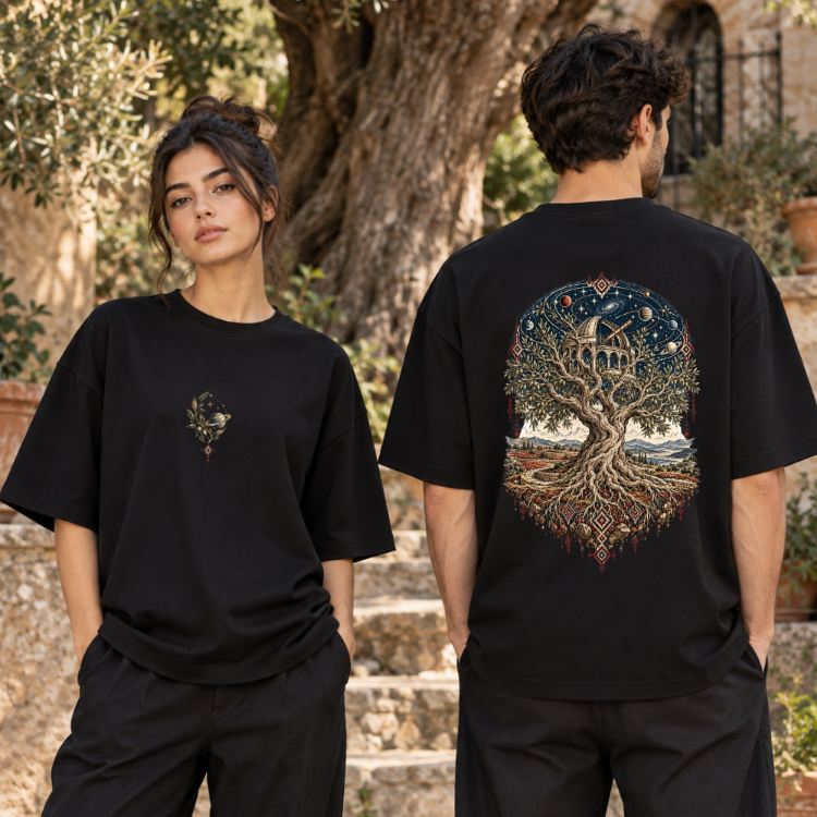 Köklerden Geleceğe | Özel Tasarım Oversize Tişört – 29 Ekim Koleksiyonu
