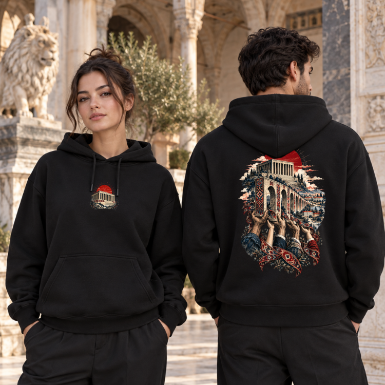Birlikte Yükselen | Özel Tasarım Hoodie – 29 Ekim Koleksiyonu