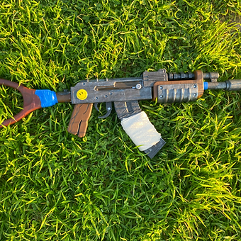 Rust AK-47 - Gerçek Silah Boyutunda
