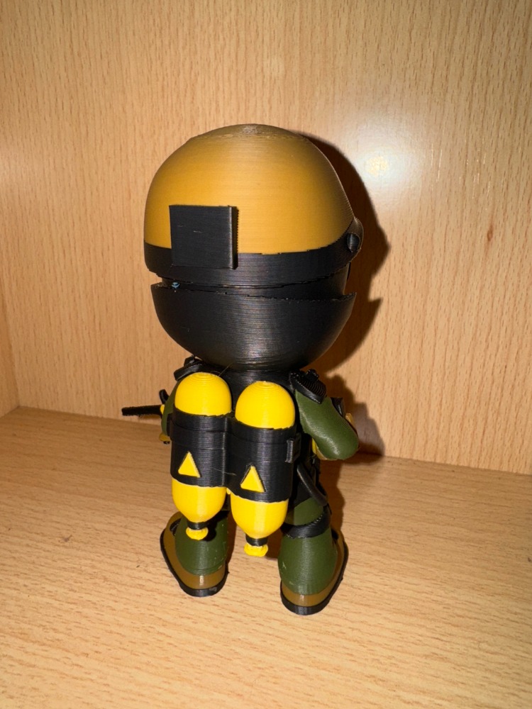 Rust Heavy Scientist Figürü