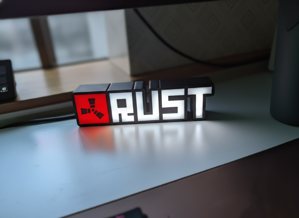 Rust Masa Işığı
