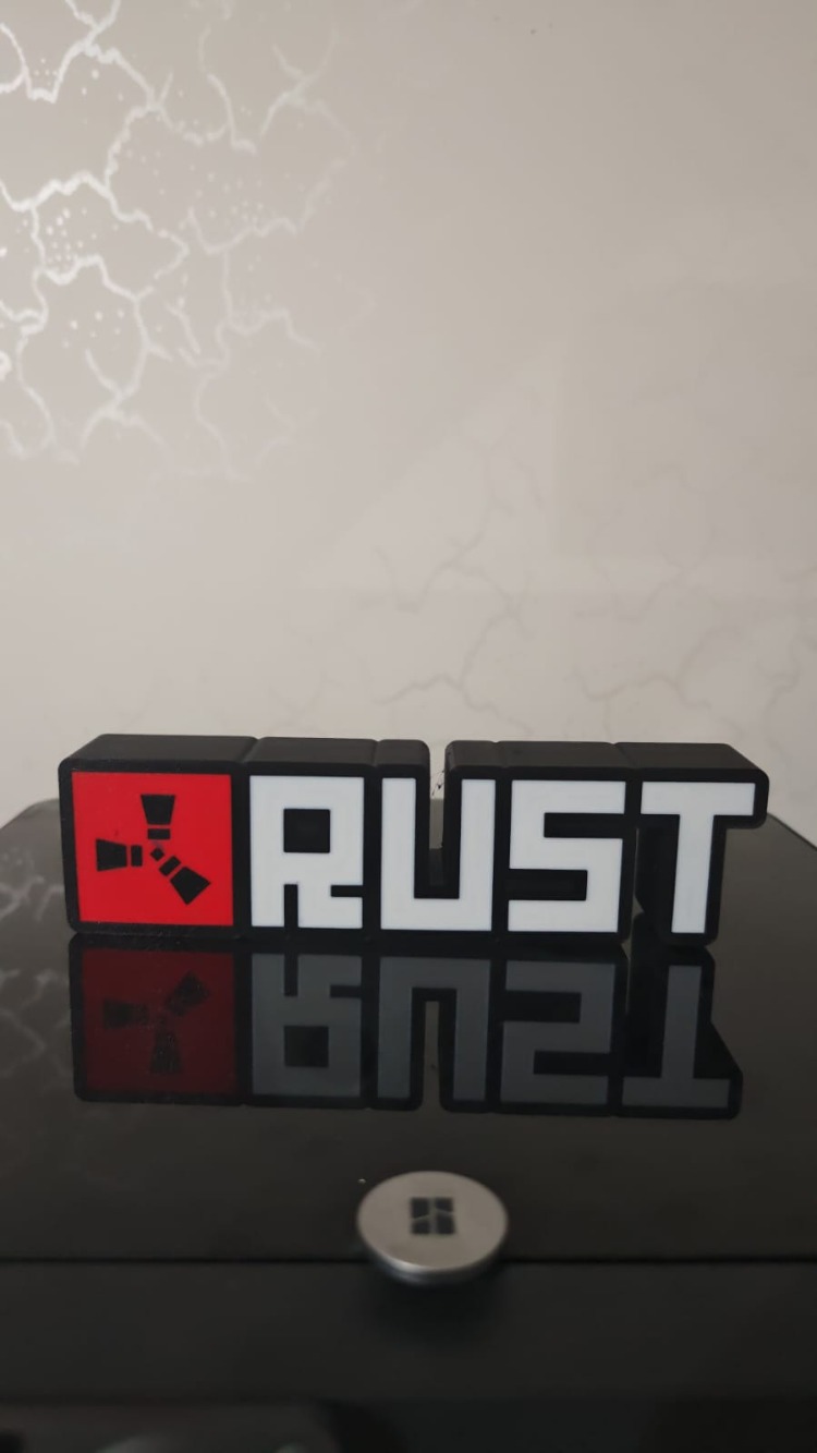 Rust Masa Işığı