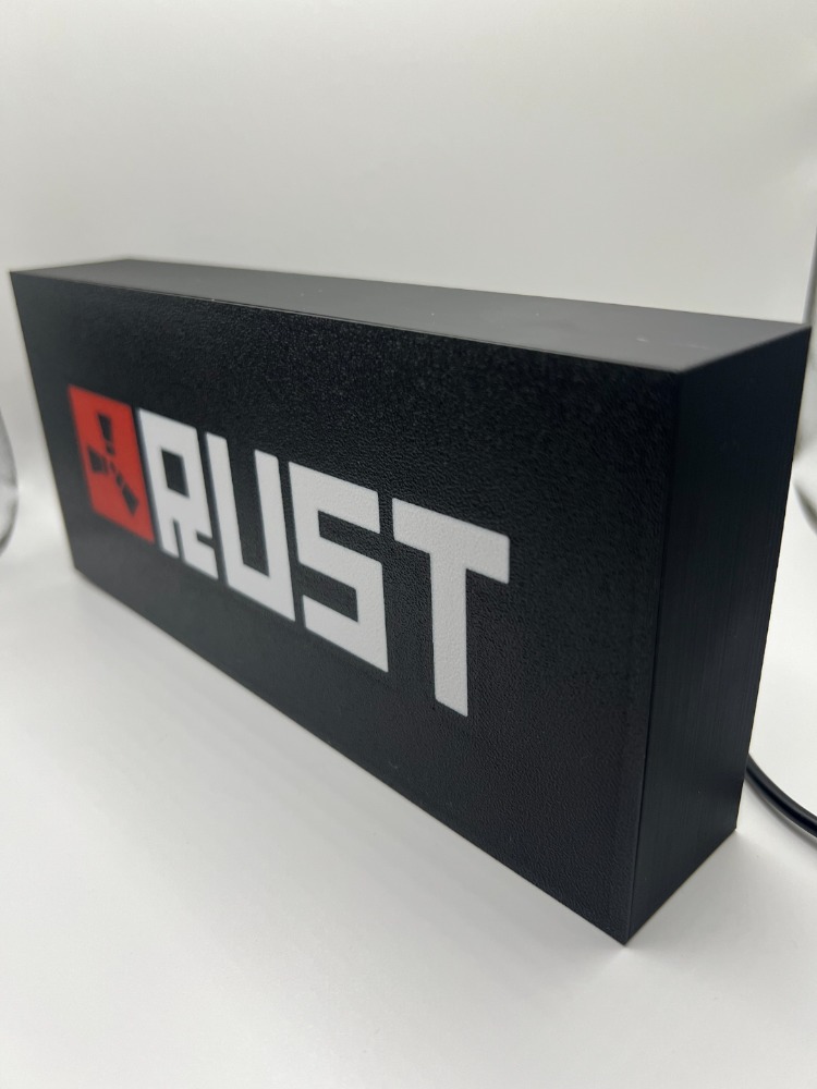 Rust Renkli Masa Işığı