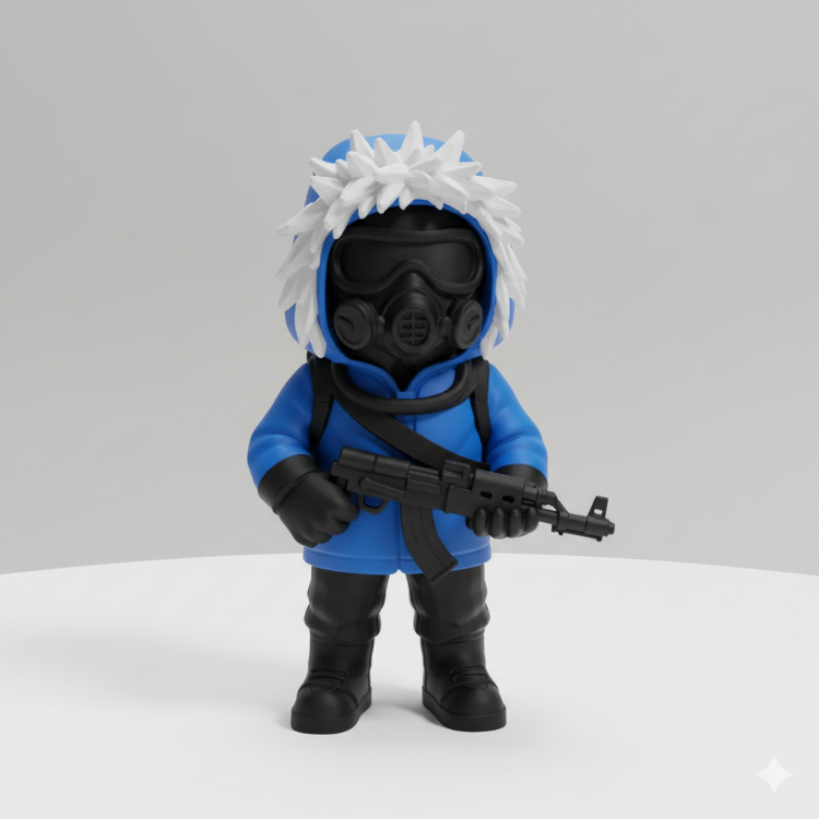 Rust Artic Suit Figür