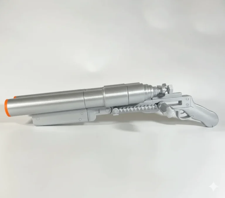 Rust Double Barrel – Silver
