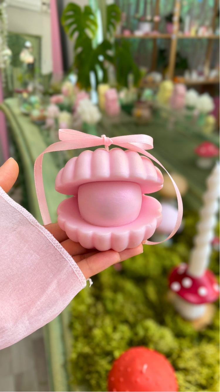 Pembe İstiridye Mum