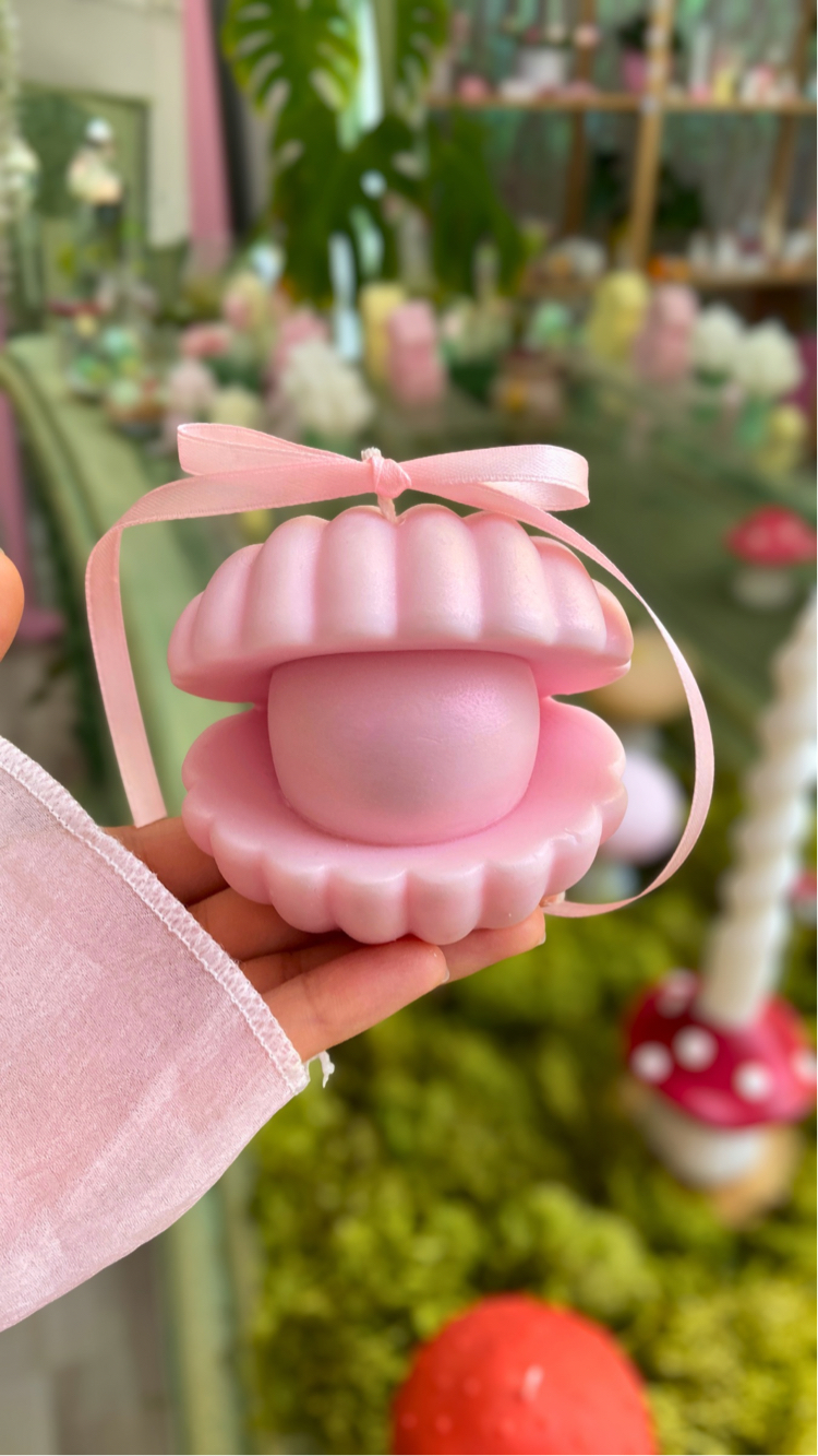 Pembe İstiridye Mum