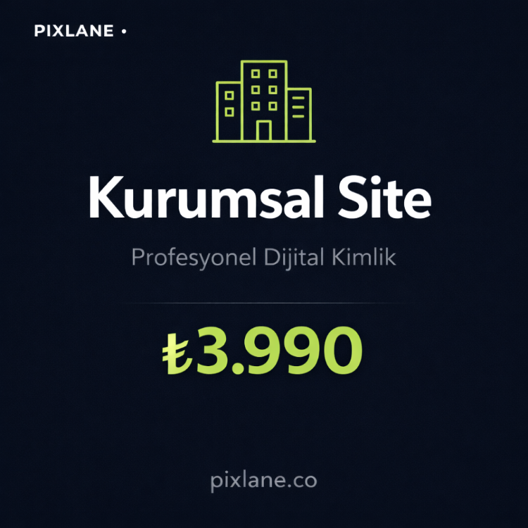 Kurumsal Web Sitesi — Profesyonel Dijital Kimlik