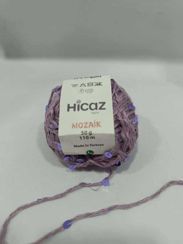Hicaz İri Pullu El Örgü İpi 50gr 