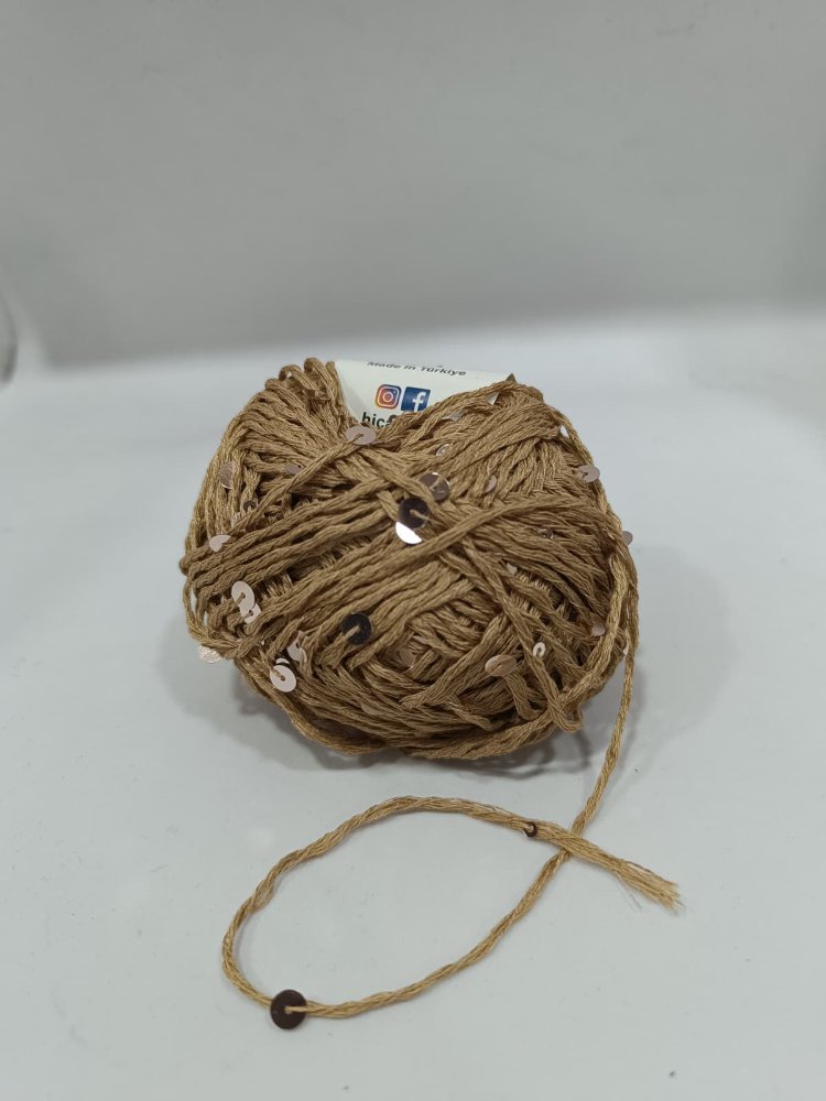 Hicaz İri Pullu El Örgü İpi 50gr