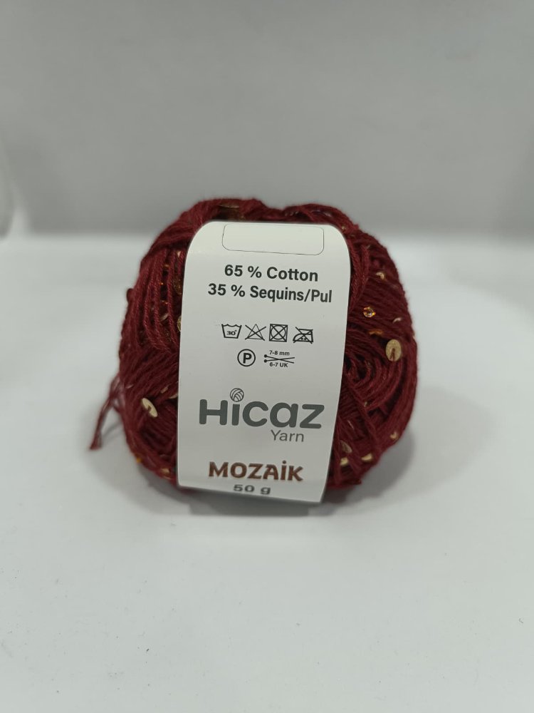 Hicaz İri Pullu El Örgü İpi 50gr 