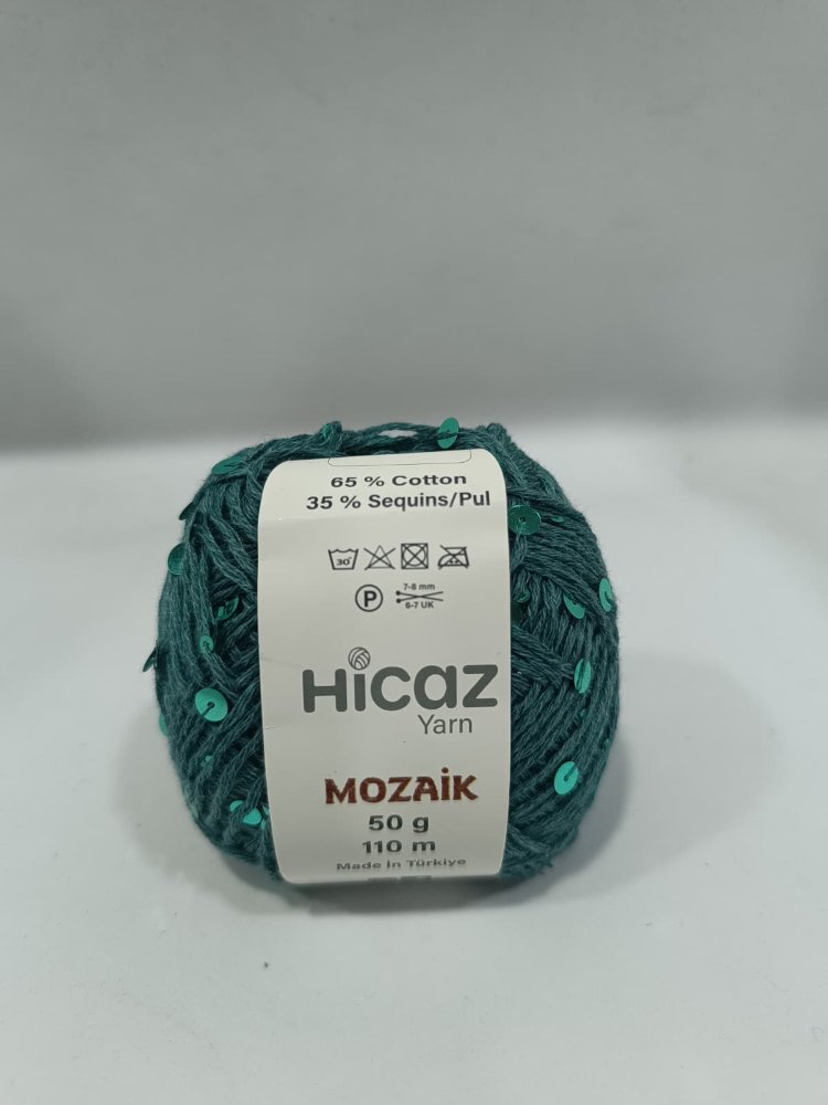 Hicaz İri Pullu El Örgü İpi 50gr 
