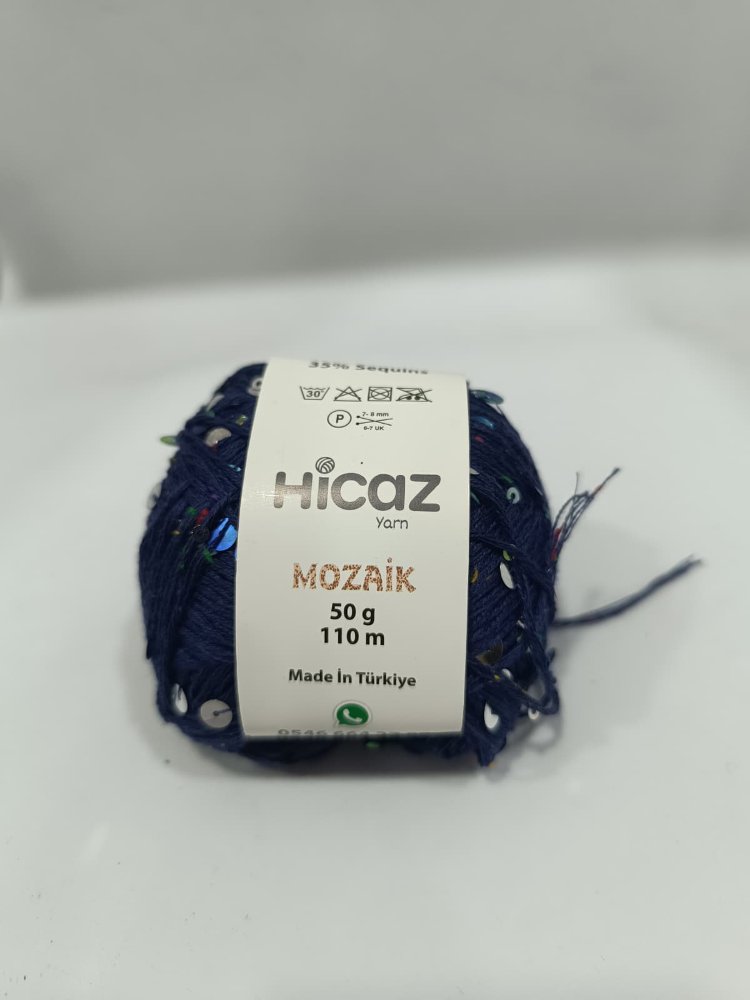 Hicaz İri Pullu El Örgü İpi 50gr 
