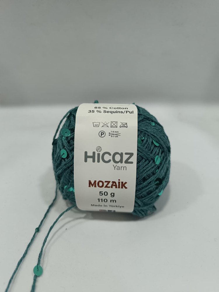 Hicaz İri Pullu El Örgü İpi 50gr 

