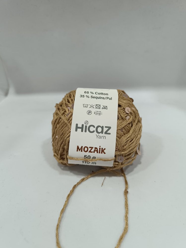 Hicaz İri Pullu El Örgü İpi 50gr