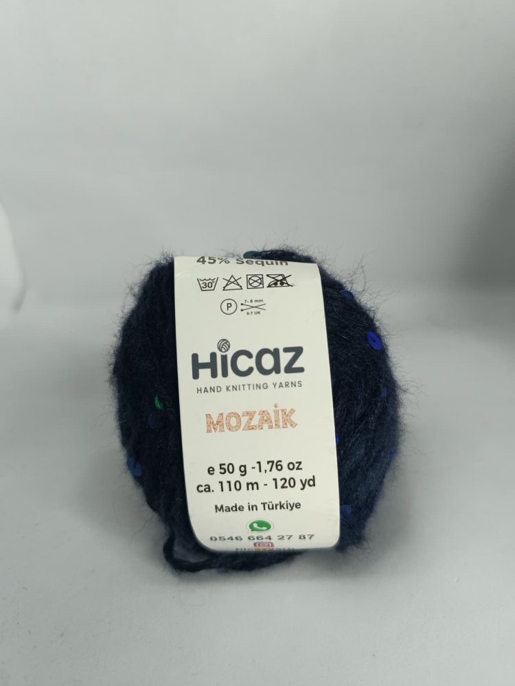 Hicaz İri Pullu El Örgü İpi 50gr 