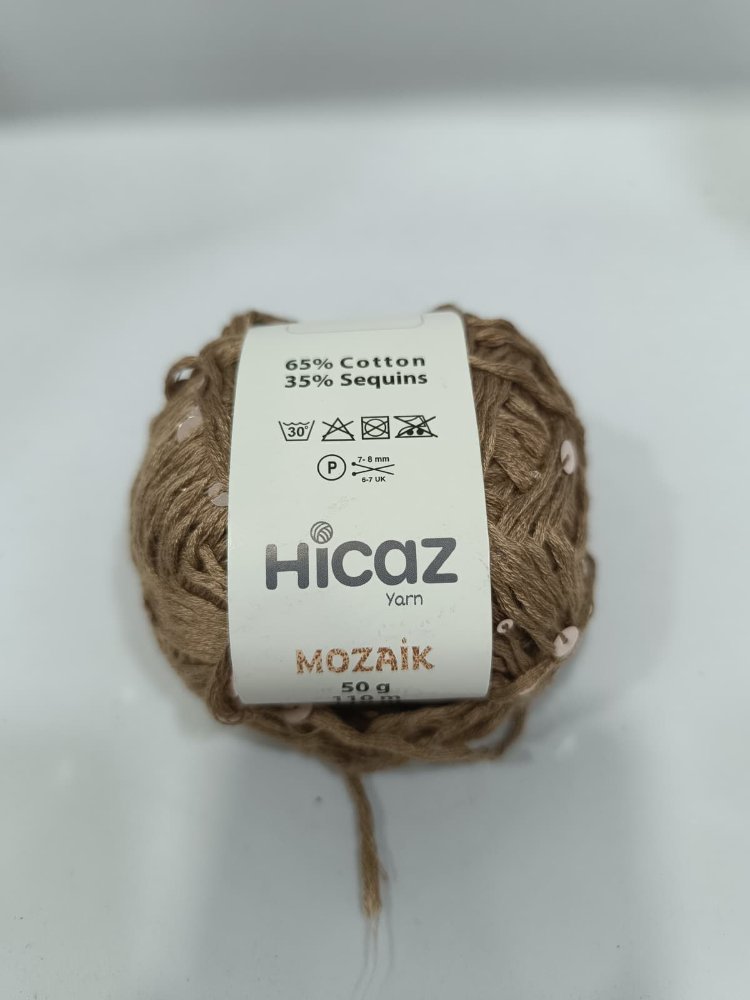 Hicaz İri Pullu El Örgü İpi 50gr 