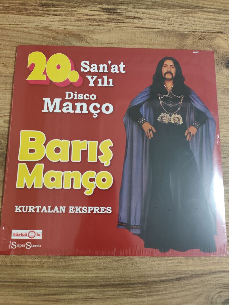 Barış Manço 20. sanat yılı Almanya Baskı 