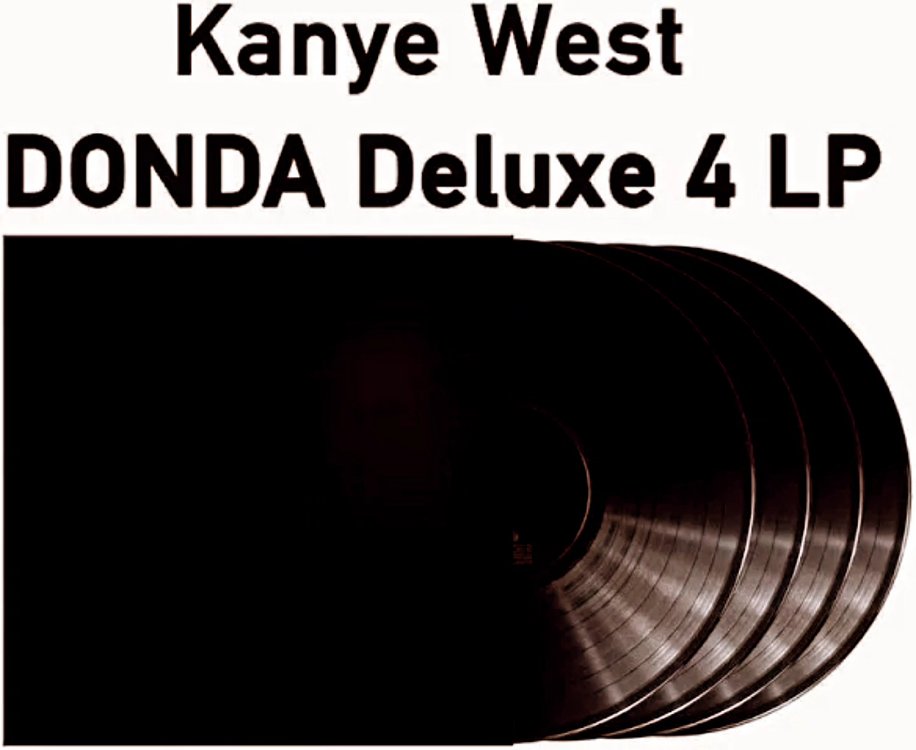 Kanye West donda albümü Lp 
