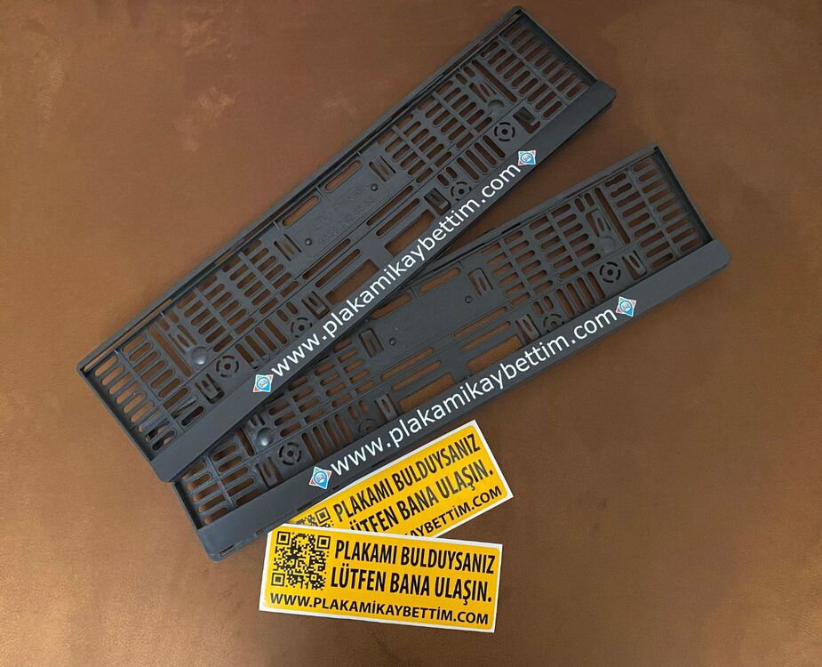Bumerang Plaka Otomobil 2 Plaka 2 Sticker Profesyonel Koruma Sistemi