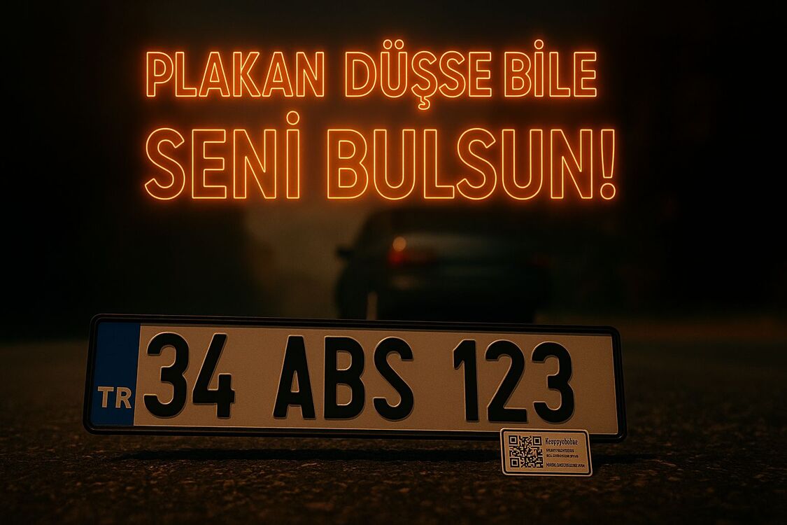 Bumerang Plaka Otomobil 2 Plaka 2 Sticker Profesyonel Koruma Sistemi