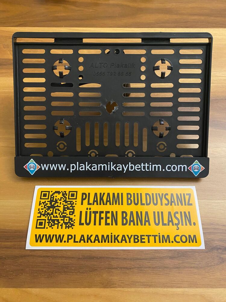 Bumerang Plaka motosiklet 1 Plaka 1 Sticker Profesyonel Koruma Sistemi