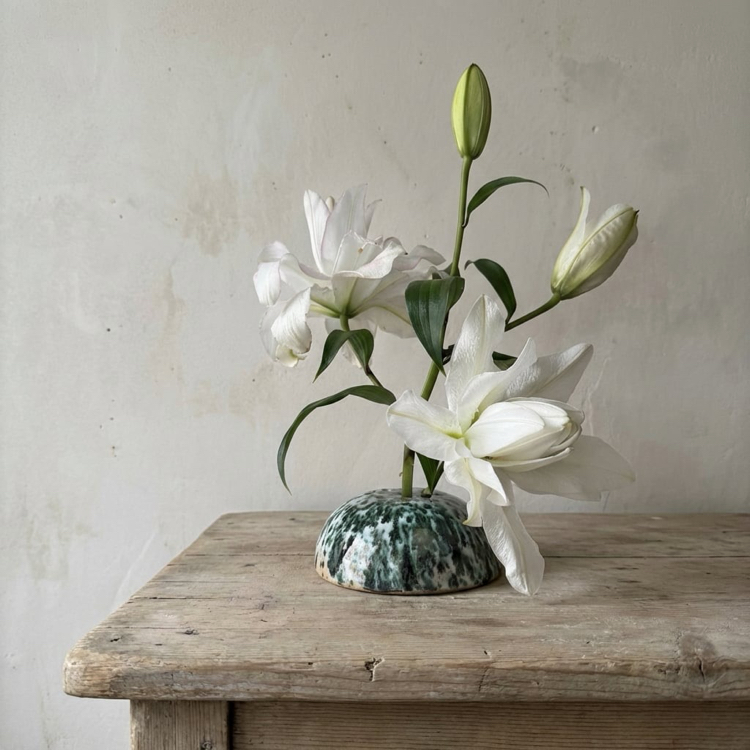 Stoneware Ikebana Vazo