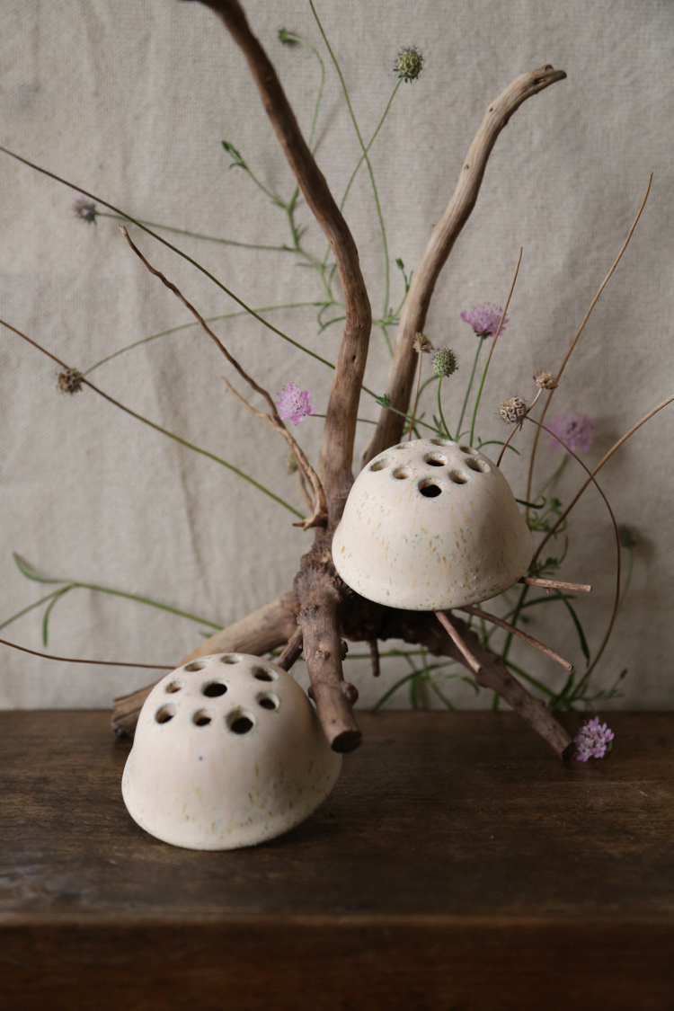 Stoneware Seramik Ikebana Aranjman Vazosu