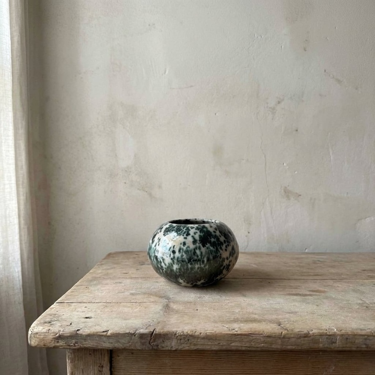 El Yapımı Stoneware Seramik Buhurdanlık