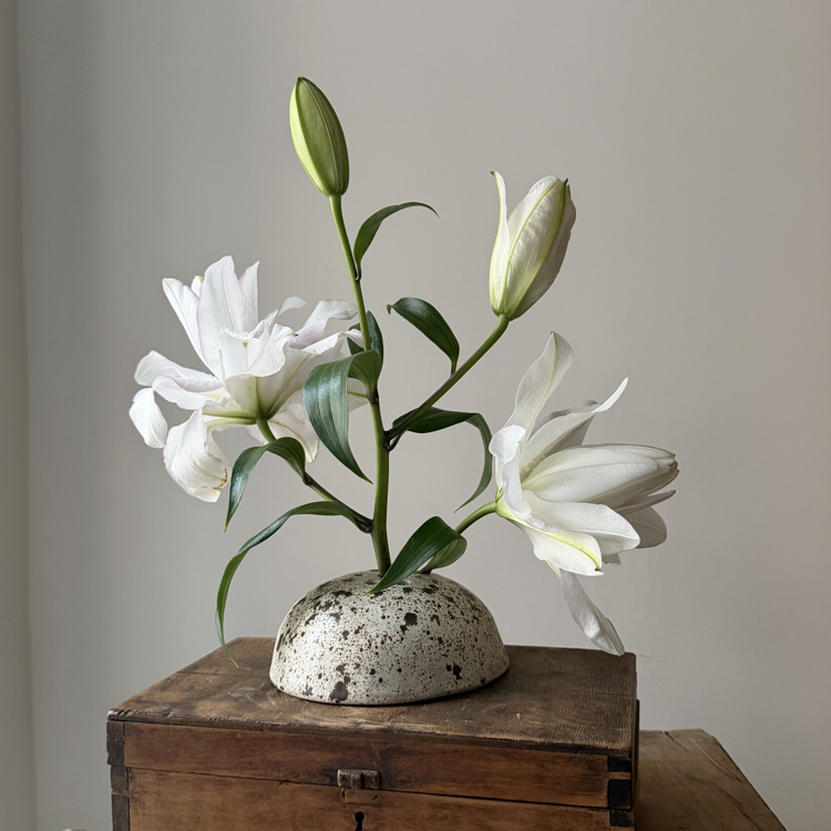 Stoneware Ikebana Vazo