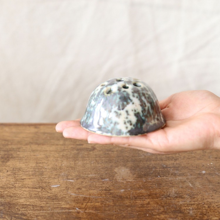 El yapımı Stoneware Seramik Ikebana Vazo