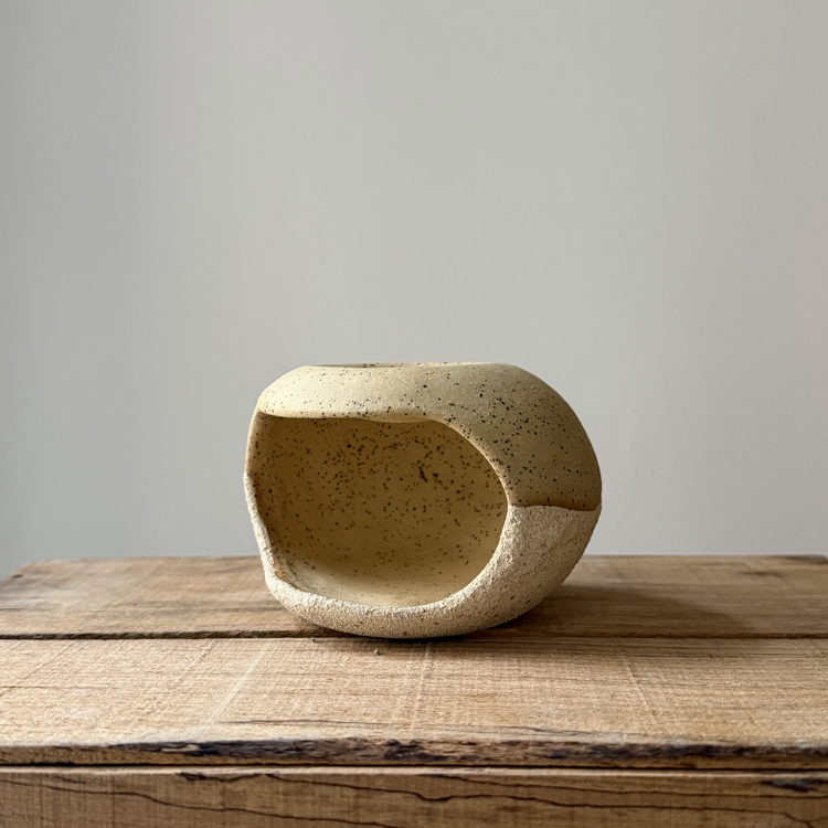 El Yapımı Stoneware Seramik Buhurdanlık