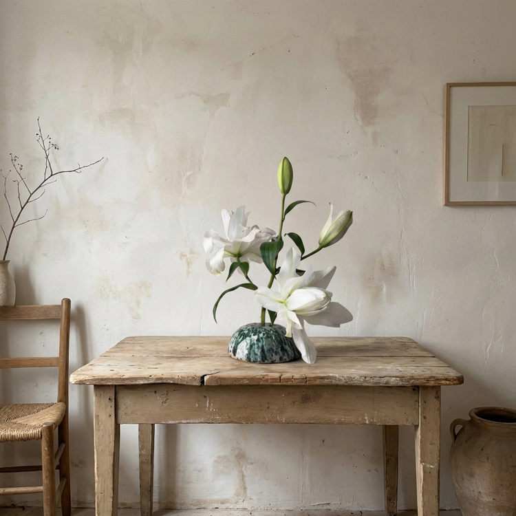 Stoneware Ikebana Vazo