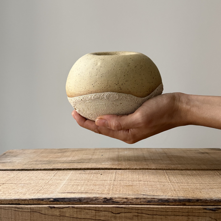 El Yapımı Stoneware Seramik Buhurdanlık