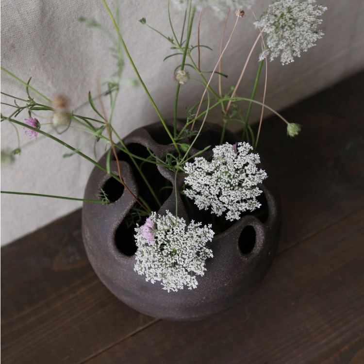 Stoneware Seramik Aranjman Vazosu