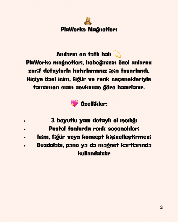 PlaWorks Magnetleri