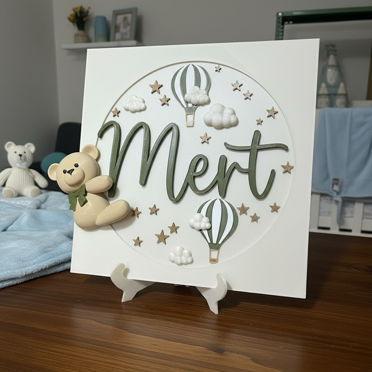 Kare Kapı / Masa süsü