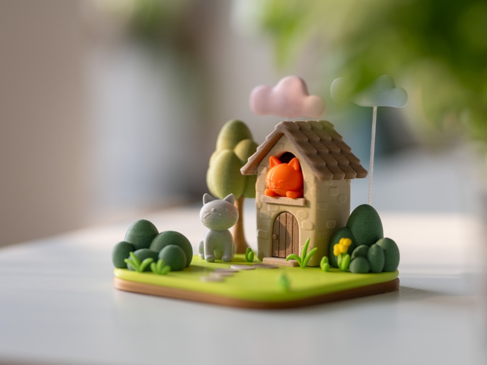 KEDİLİ DİORAMA