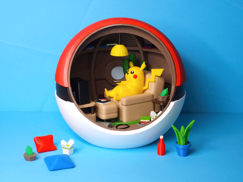 POKEMON DİORAMA EVİ